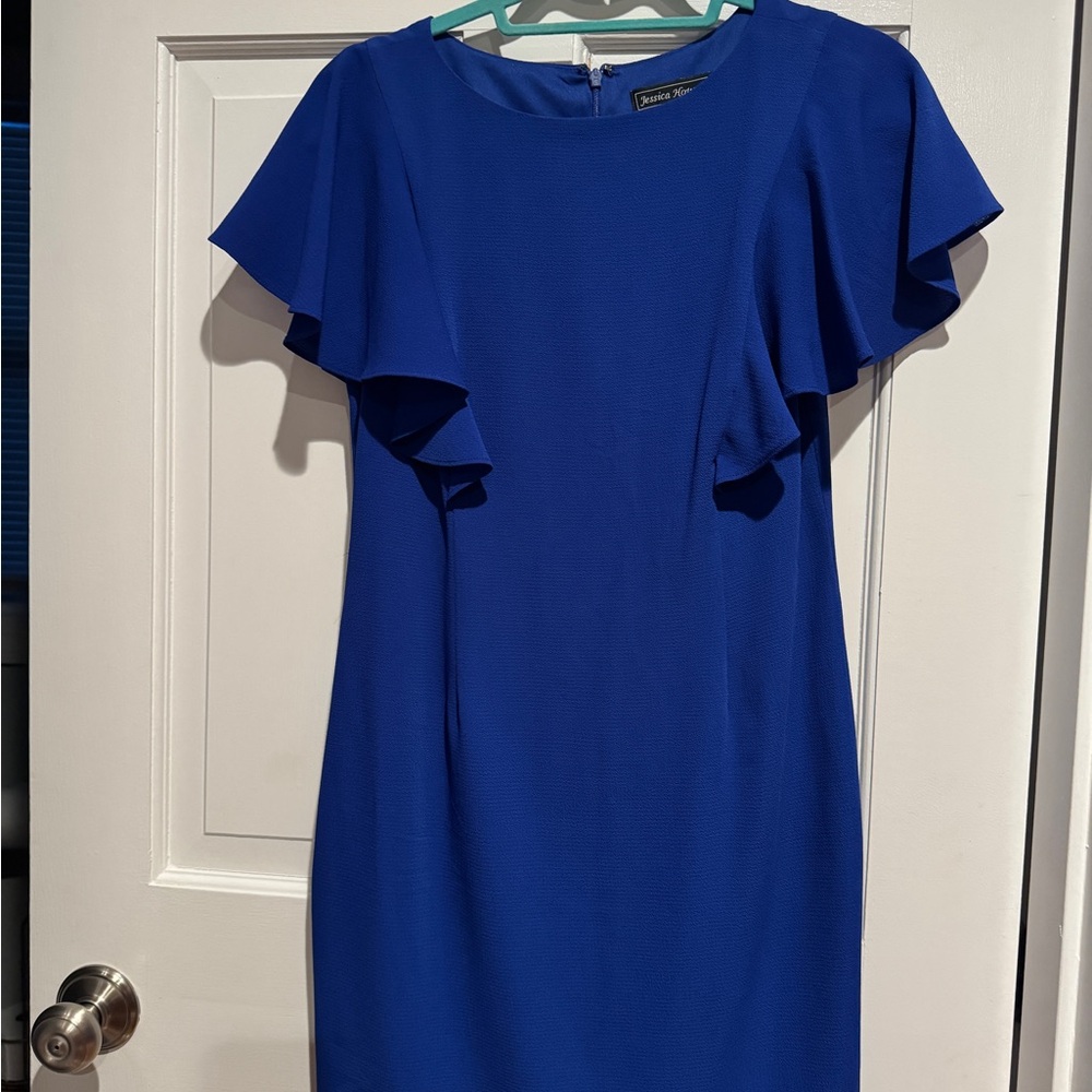 Jessica Howard Royal Blue Mini Dress